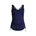 thumbnail image 1 of Lands' End Chlorine Resistant Underwire Tankini Swimsuit Top, 1 of 3