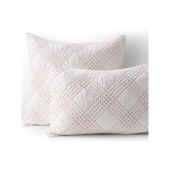 Lands' End Diamond Seed Stitch Quilt Pillow Sham