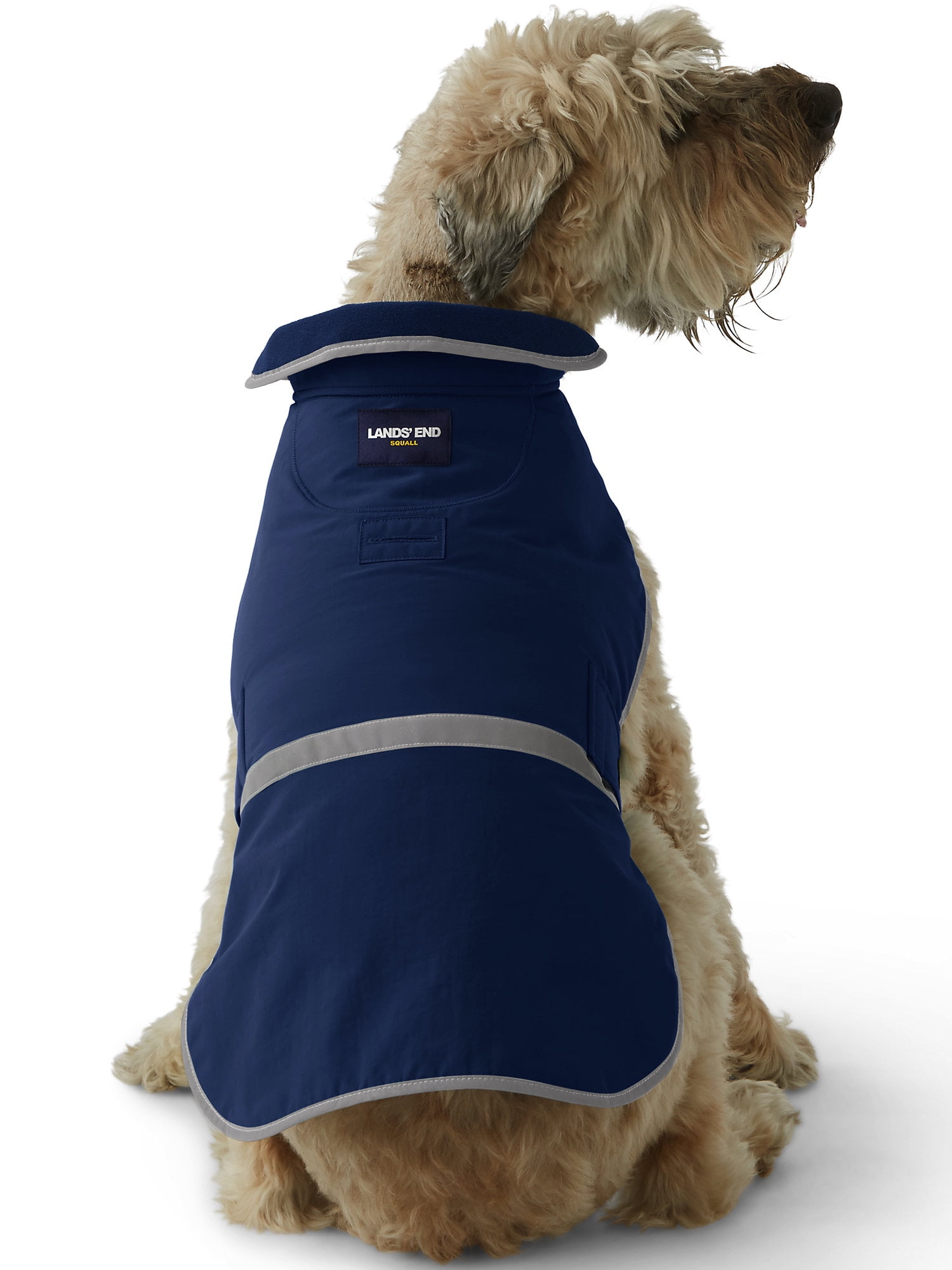 Lands' End Dog Solid Squall Jacket