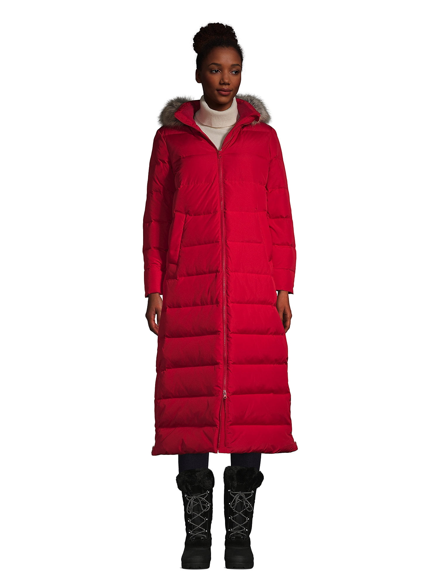 Lands' End Feamle Down Maxi Winter Coat