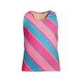 thumbnail image 1 of Lands' End Girls Chlorine Resistant Racer Back Tankini Swim Top, 1 of 3