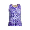 thumbnail image 1 of Lands' End Girls Plus Chlorine Resistant Racer Back Tankini Swim Top, 1 of 3
