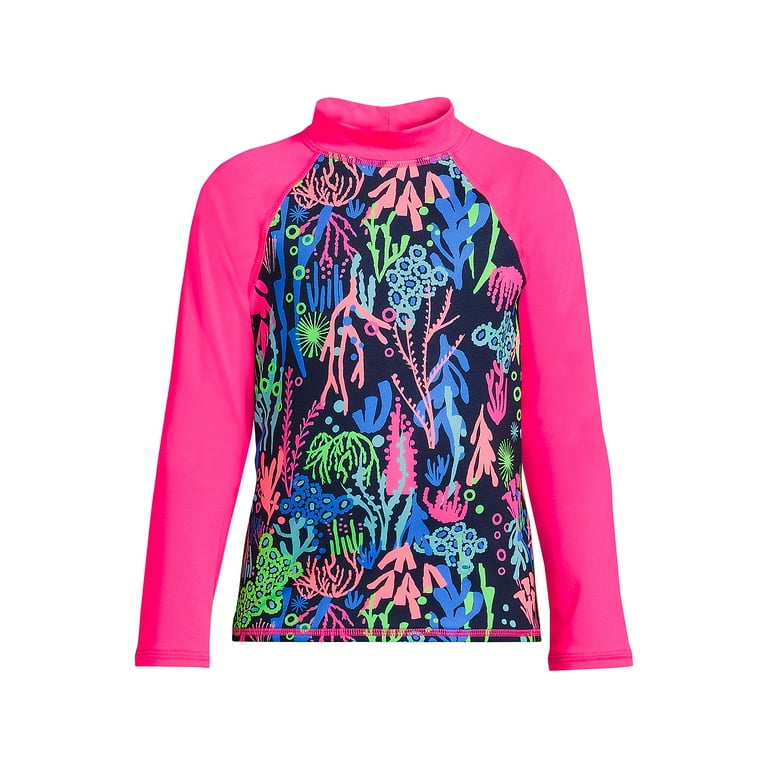 Lands end rash guard plus size sale