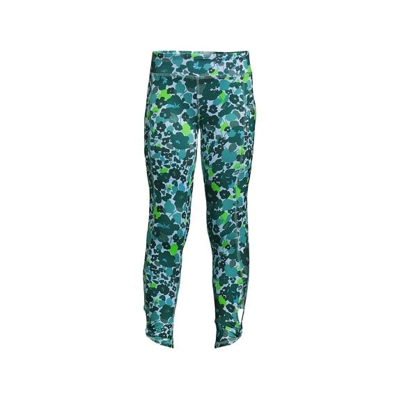 Lands' End Girls Plus Twist Hem Active Leggings