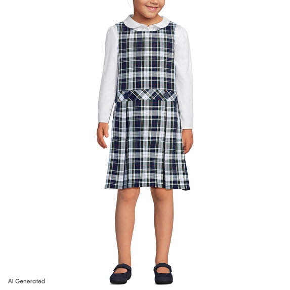 Lands' End Girls School Uniform Jumper