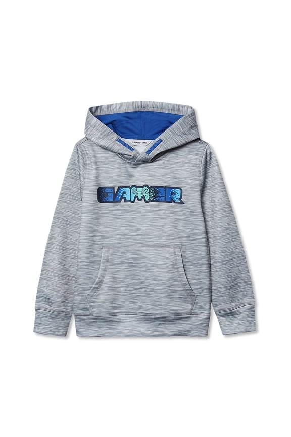 Kids Athletic Lightweight Hooded Sweatshirt