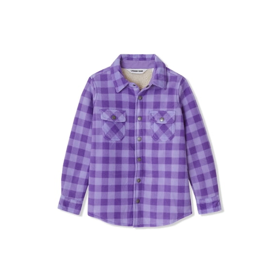 Lands' End Kids Flannel Shacket