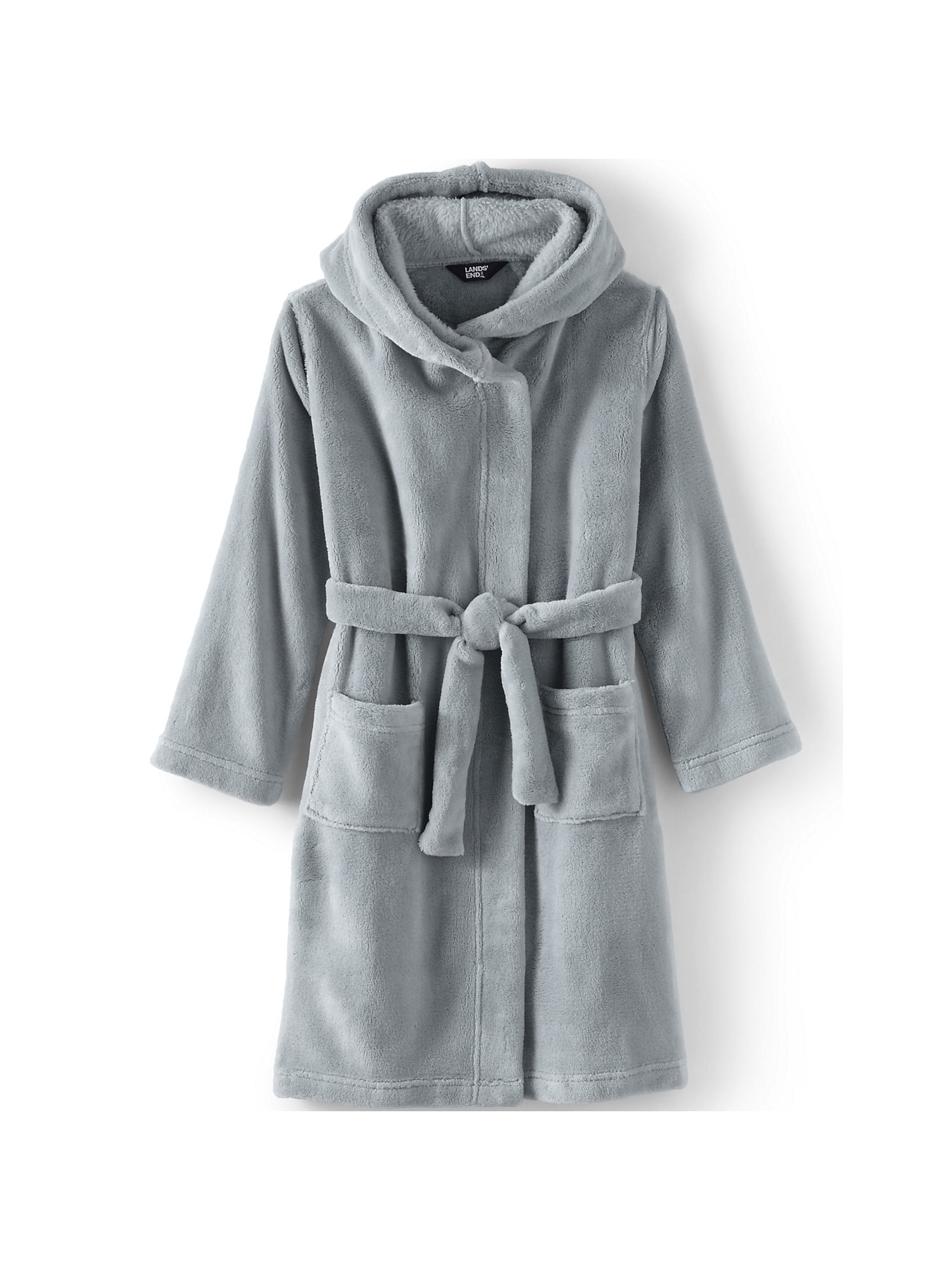 Lands End Kids Fleece Hooded Robe Walmart