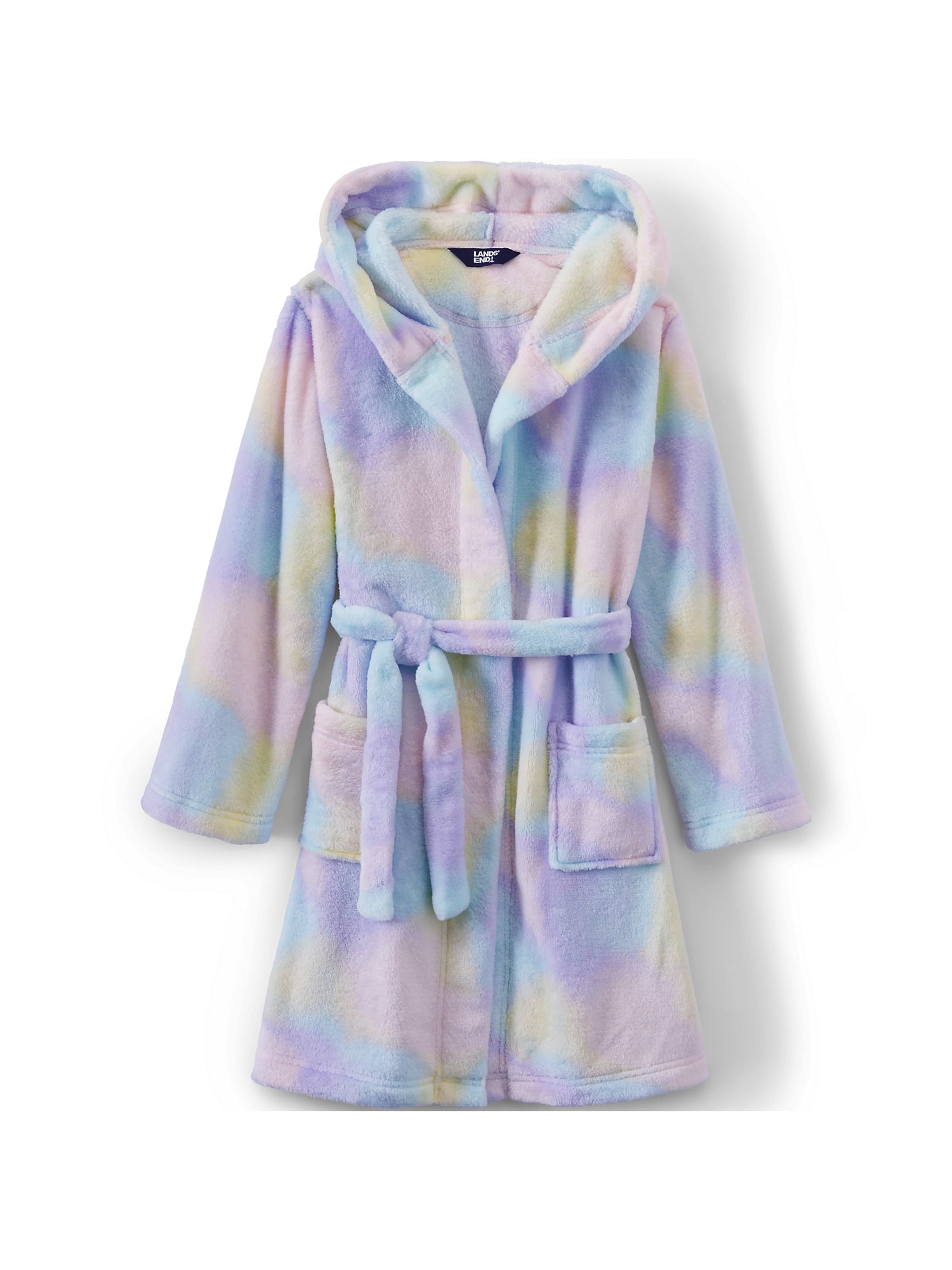 Lands' End Kids Fleece Hooded Robe
