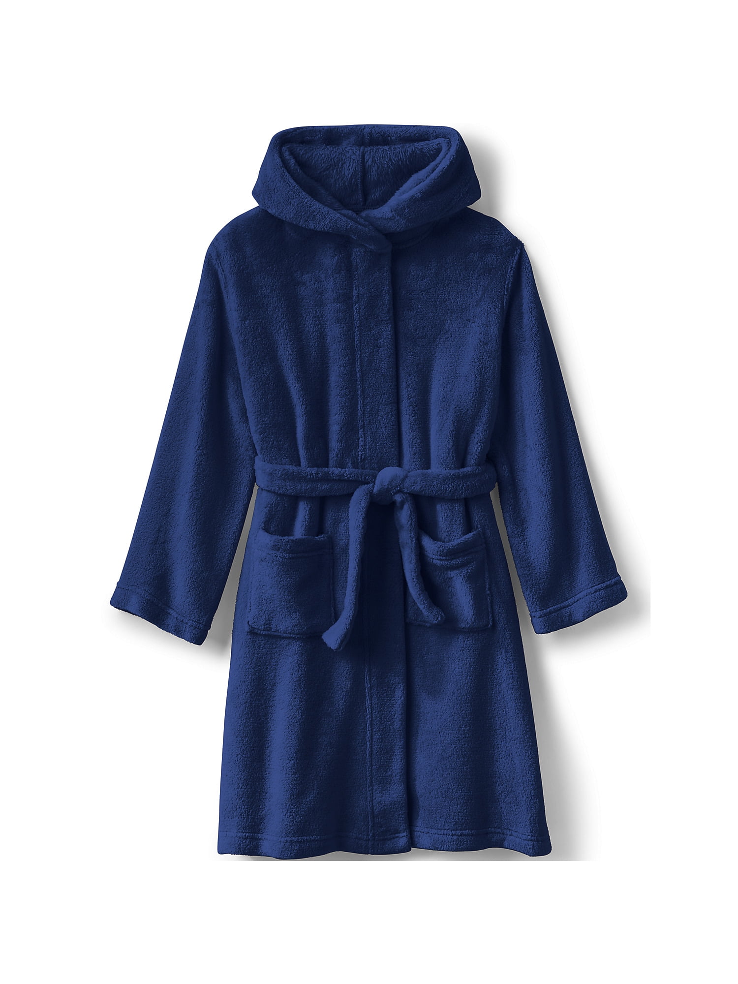 Lands' End Kids Fleece Hooded Robe