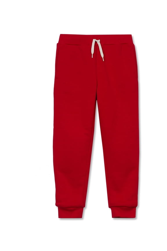 Kids High Pile Fleece Lined Jogger Sweatpants