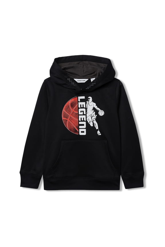 Kids Husky Athletic Lightweight Hooded Sweatshirt