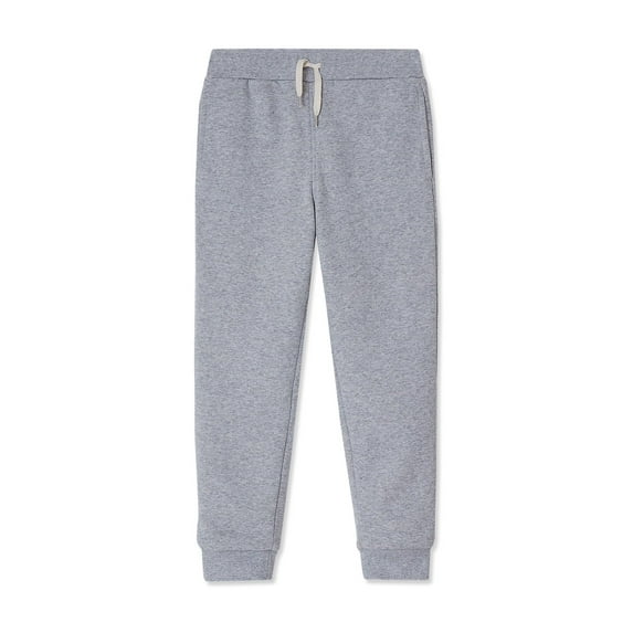 Lands' End Kids Husky High Pile Fleece Lined Jogger Sweatpants