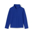 thumbnail image 1 of Lands' End Kids Lightweight Fleece Quarter Zip Pullover, 1 of 3
