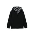 thumbnail image 1 of Lands' End Kids Reversible High Pile Fleece Hoodie, 1 of 1