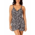 thumbnail image 1 of Lands' End Ladies' Swim Dress Black Medium, 1 of 2