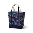 thumbnail image 1 of Lands' End Large Print 5 Pocket Open Top Canvas Tote Bag, 1 of 3