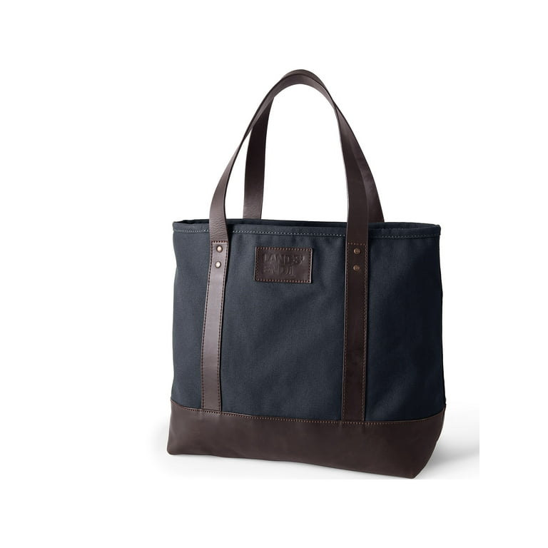 Lands End Large Waxed Canvas Tote Bag Walmart