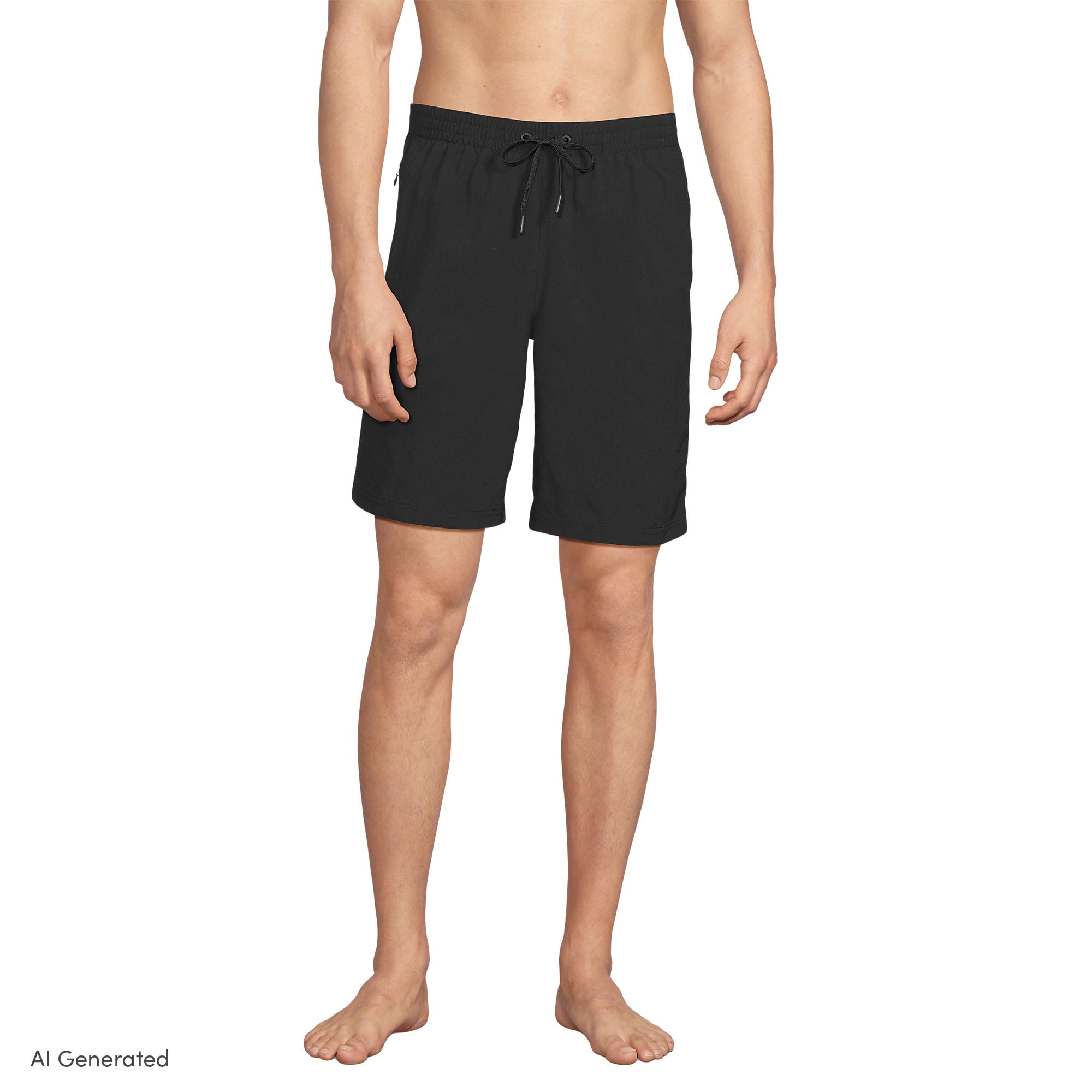 Lands' End Men's 9" Volley Hydroliner Swim Trunks
