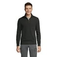 thumbnail image 1 of Lands' End Men's Bedford Rib Heather Quarter Zip Sweater, 1 of 3