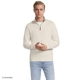 thumbnail image 1 of Lands' End Men's Bedford Rib Quarter Zip Sweater, 1 of 3