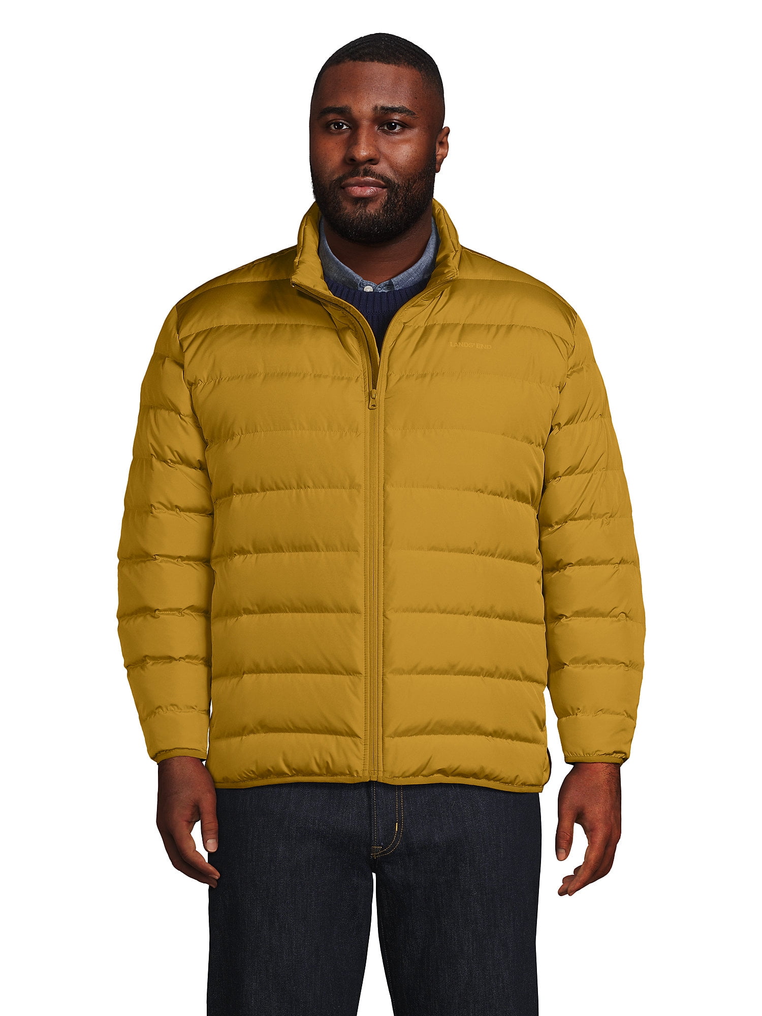 Lands' End Men's Big Down Puffer Jacket