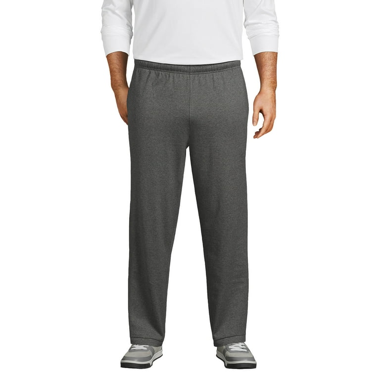Lands End Men s Big Jersey Knit Sweatpants Walmart