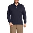 thumbnail image 1 of Lands' End Men's Long Sleeve American-Grown Supima Cotton Polo Shirt, 1 of 6