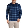 thumbnail image 1 of Lands' End Men's Big Long Sleeve Supima Interlock Polo Shirt, 1 of 3