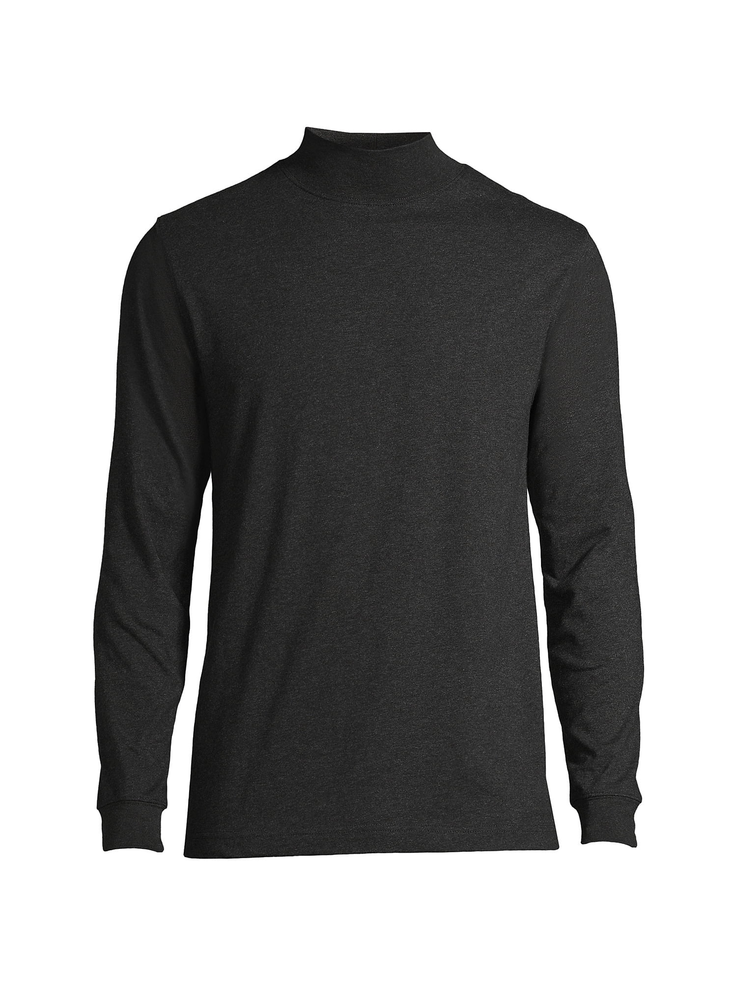 Lands' End Men's Big SuperT Mock Turtleneck