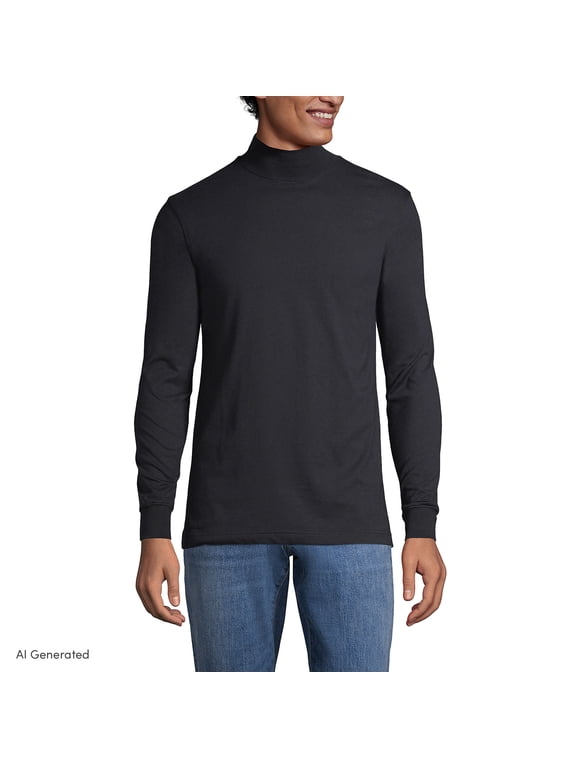 Men's Super-T Mock Turtleneck