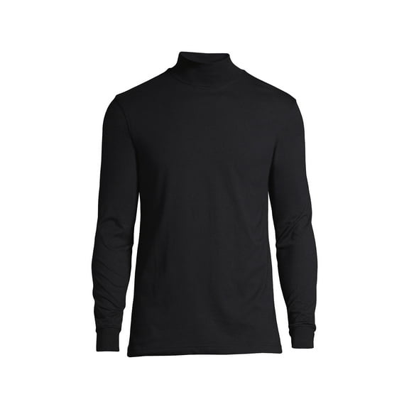 Lands' End Men's Big Super-T Mock Turtleneck