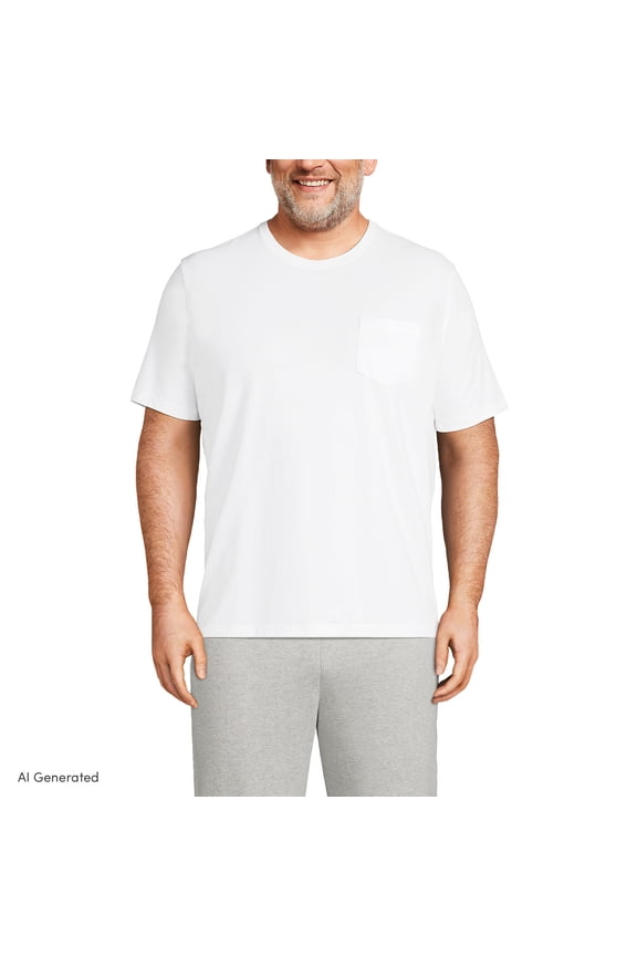 Men's Big Super-T Short Sleeve T-Shirt with Pocket