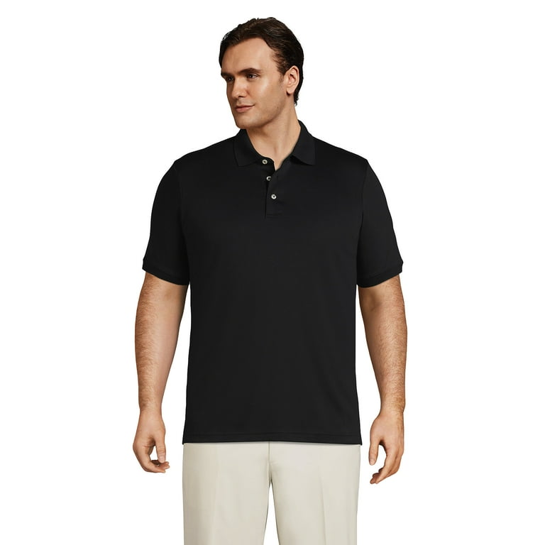 Lands End Men s Big Tall Short Sleeve Supima Banded Polo