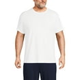 thumbnail image 1 of Lands' End Essentials Men's Crew Neck T-Shirt 3 Pack - Premium Cotton Tee, Casual Regular Fit, 1 of 6