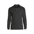 thumbnail image 1 of Lands' End Men's Big and Tall Long Sleeve Super Soft Supima Polo Shirt, 1 of 3