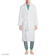 thumbnail image 1 of Lands' End Men's Full-Length Turkish Cotton Terry Bathrobe – 55" Length | Plush, Absorbent, 2 Pockets, Spa Comfort, 1 of 3