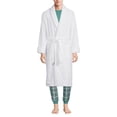 thumbnail image 1 of Lands' End Men's Full-Length Turkish Cotton Terry Bathrobe – 55" Length | Plush, Absorbent, 2 Pockets, Spa Comfort, 1 of 5