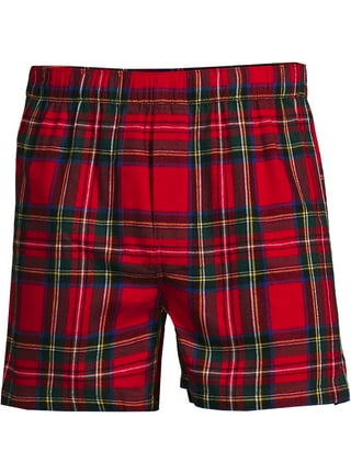 6 Mens Plaid Boxer Shorts Lot Underwear Pack Size 2XL 46-48