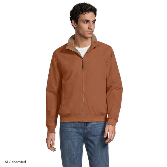 Lands' End Men's Classic Squall Waterproof Insulated Jacket