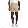 thumbnail image 1 of Lands' End Men's No Iron 6" Comfort Waist Plain Front Chino Short, 1 of 6