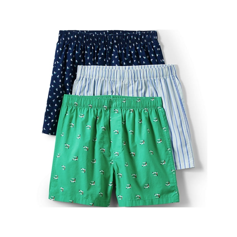 Lands' End Men's Essential Boxer Pack