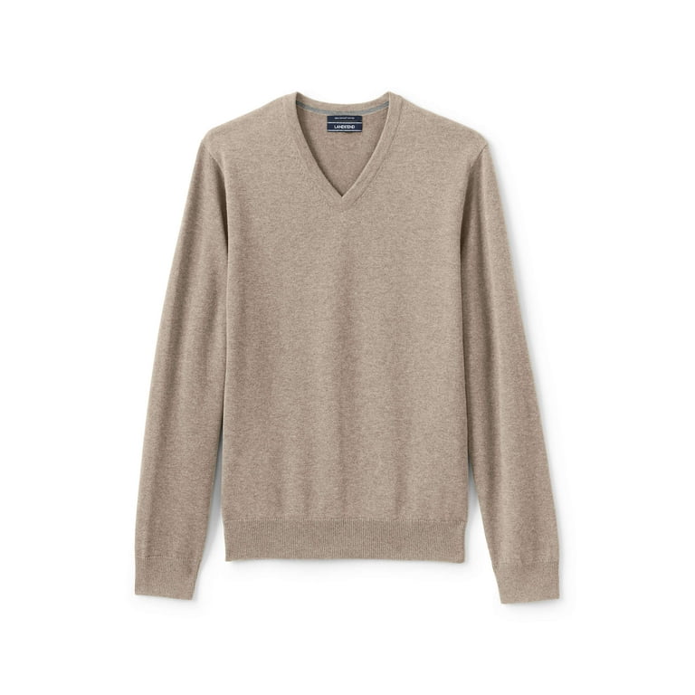 Classic Cotton V-Neck Sweater