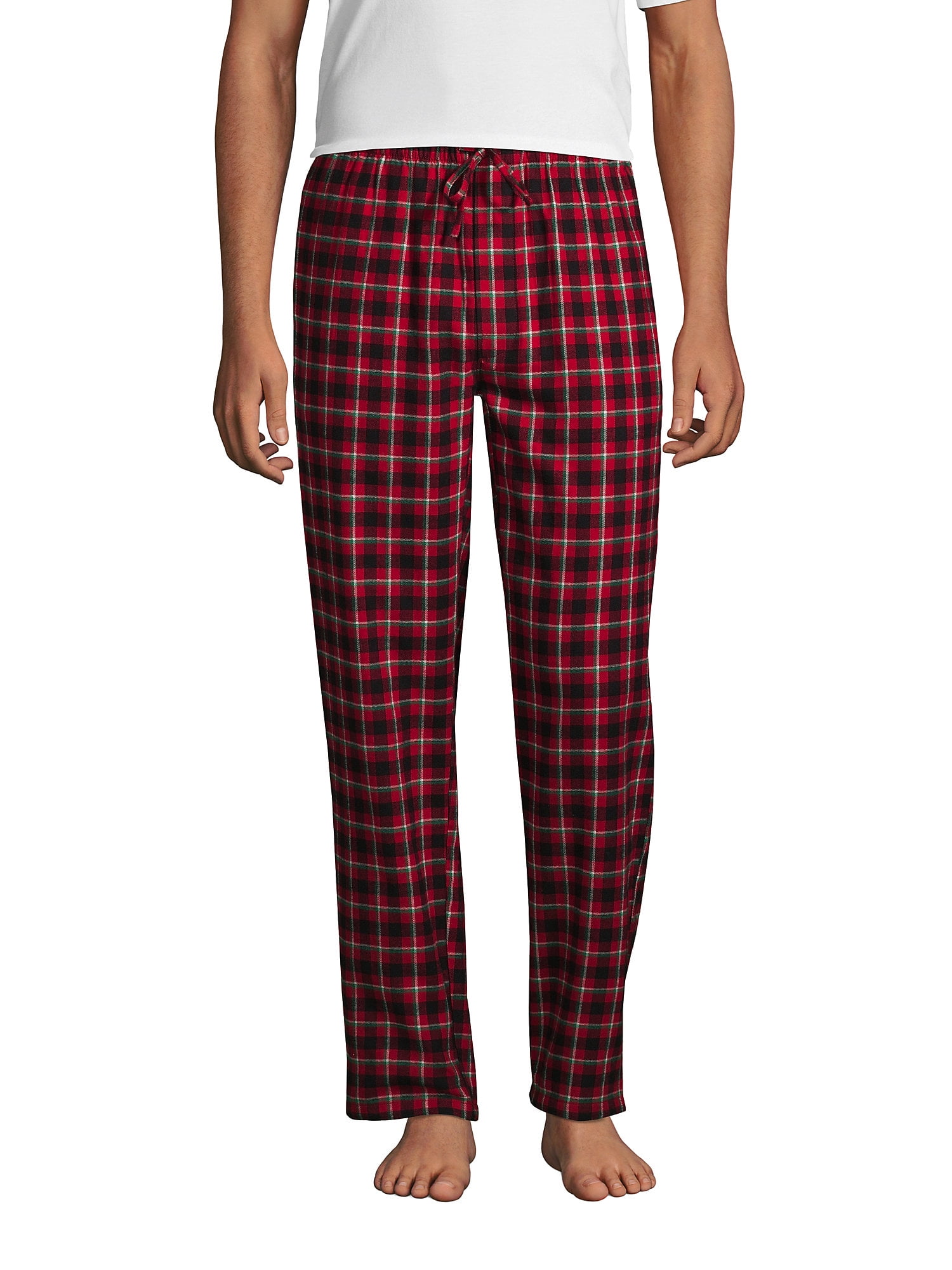 Lands' End Men's Flannel Pajama Pants - Walmart.com