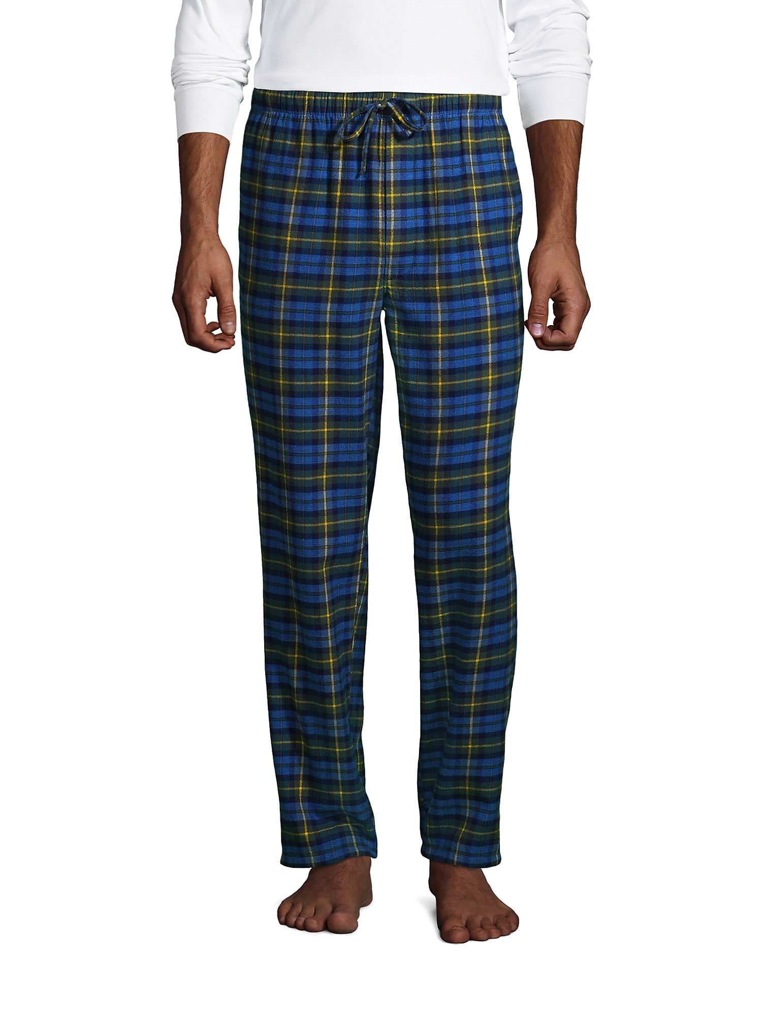 Lands' End Men's Flannel Pajama Pants - Walmart.com