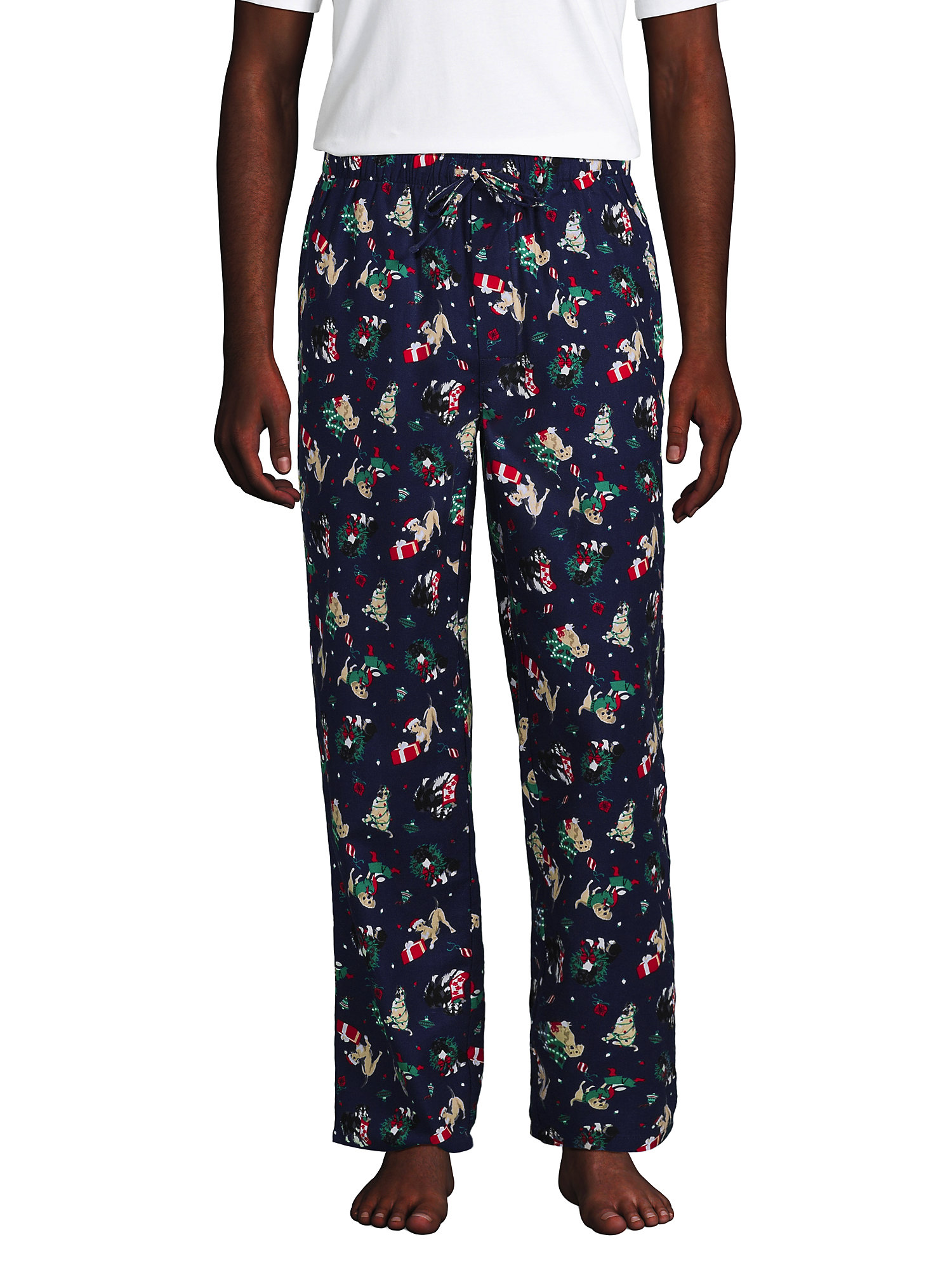 Lands' End Men's Flannel Pajama Pants