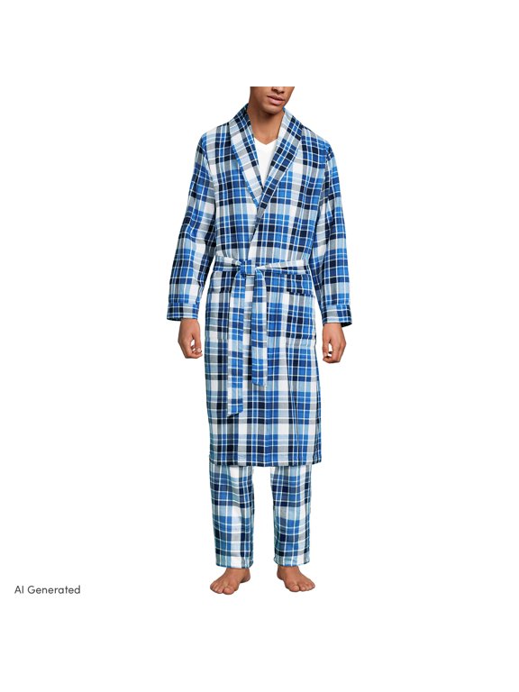Men's Flannel Robe