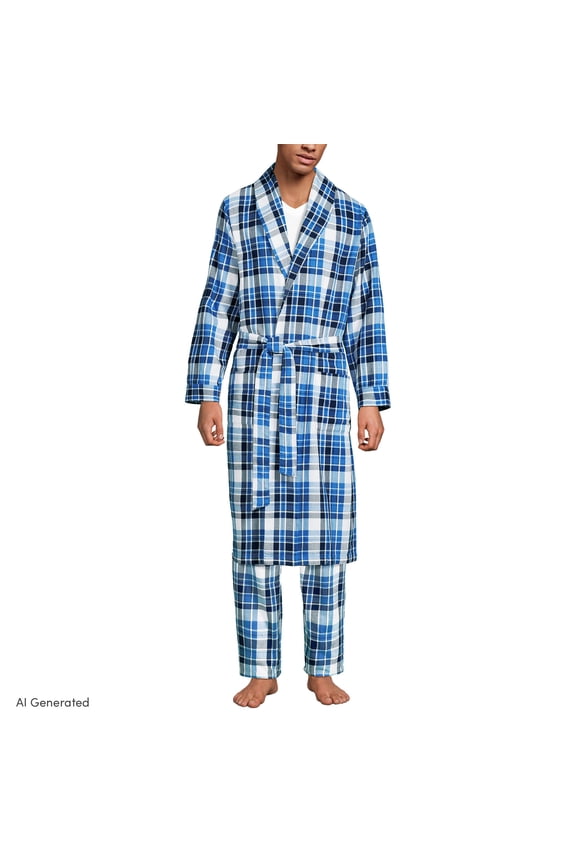 Men's Flannel Robe