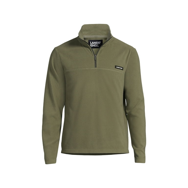 Lands end men's fleece pullover online