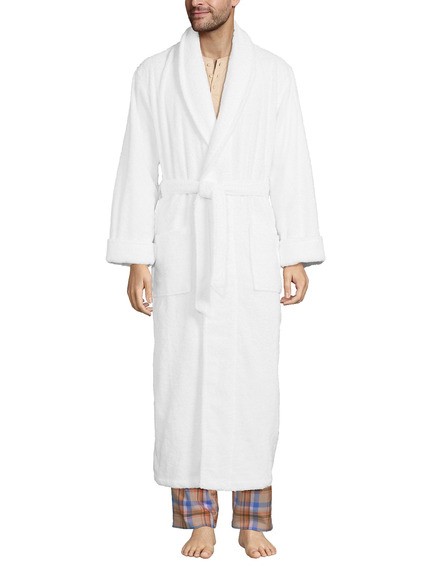 Lands end dressing shop gown mens